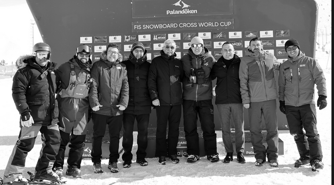 Palandöken'de FIS SBX Snowboard Dünya Kupası Zirvesi
