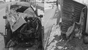 Pasinler yolunda trafik kazası; 1'i ağır 3 yaralı