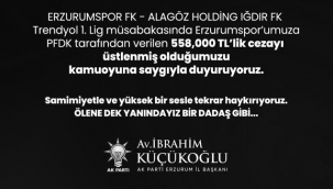 "Cezayı biz ödeyeceğiz"