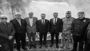 Vali Baruş, Tortum Şelalesi'ne dikkat çekti
